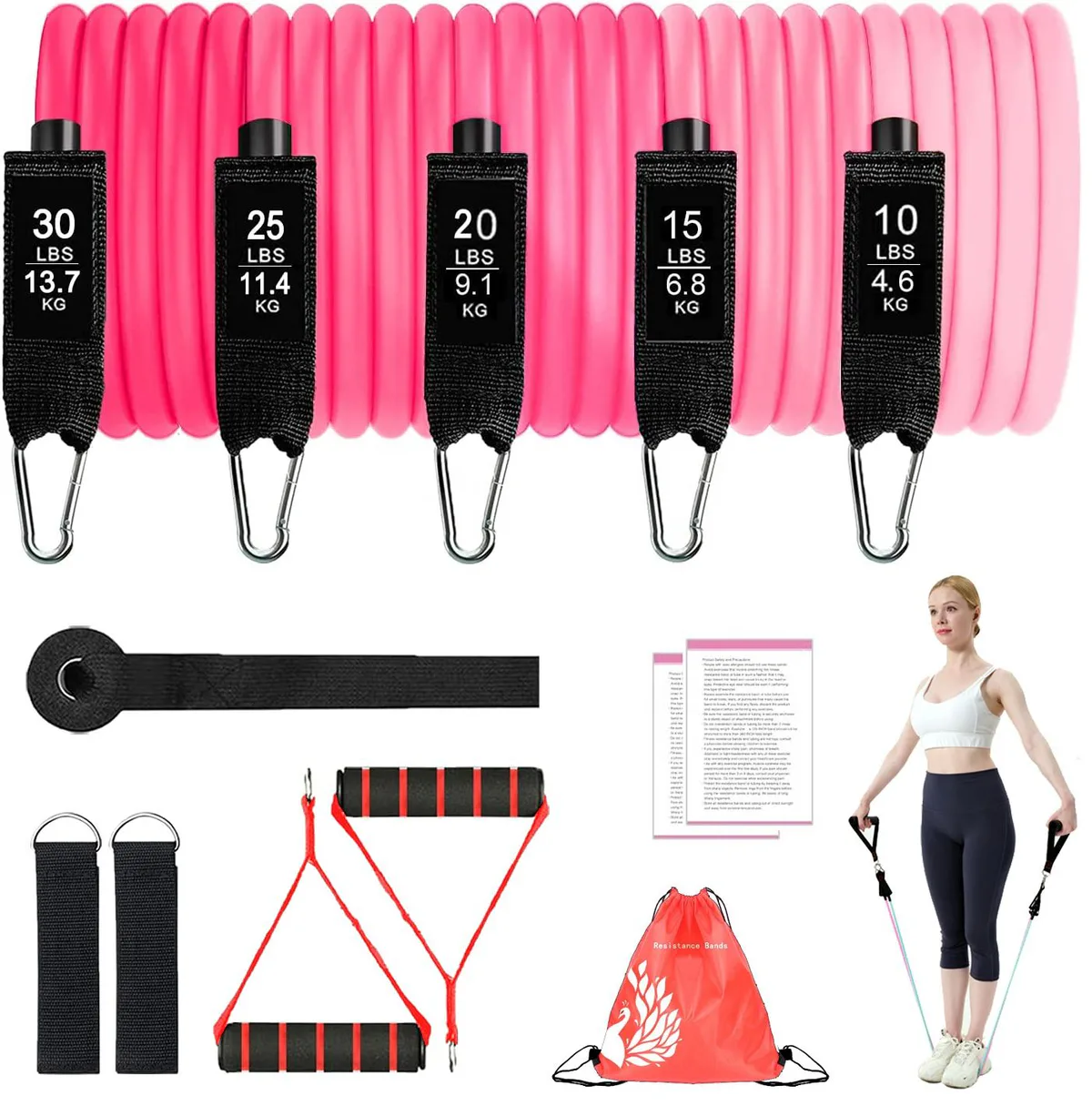 Pull Rope With Training Bar 11Pcs/Set — detail image 5