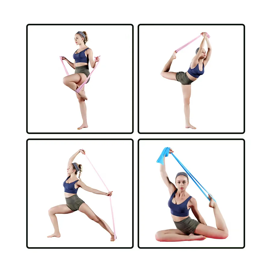 Yoga Pilates Resistance Band stretch bands — detail image 8