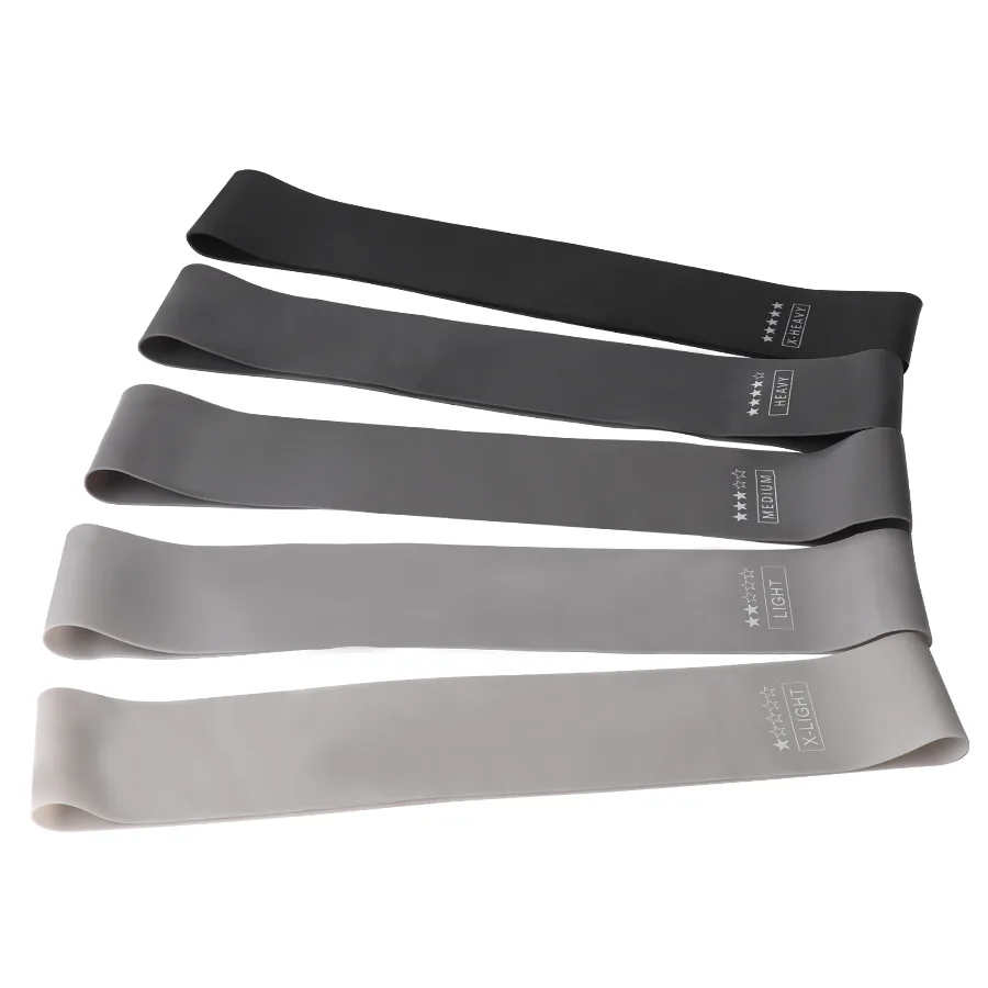 Grey 5 levels resistance bands — detail image 3