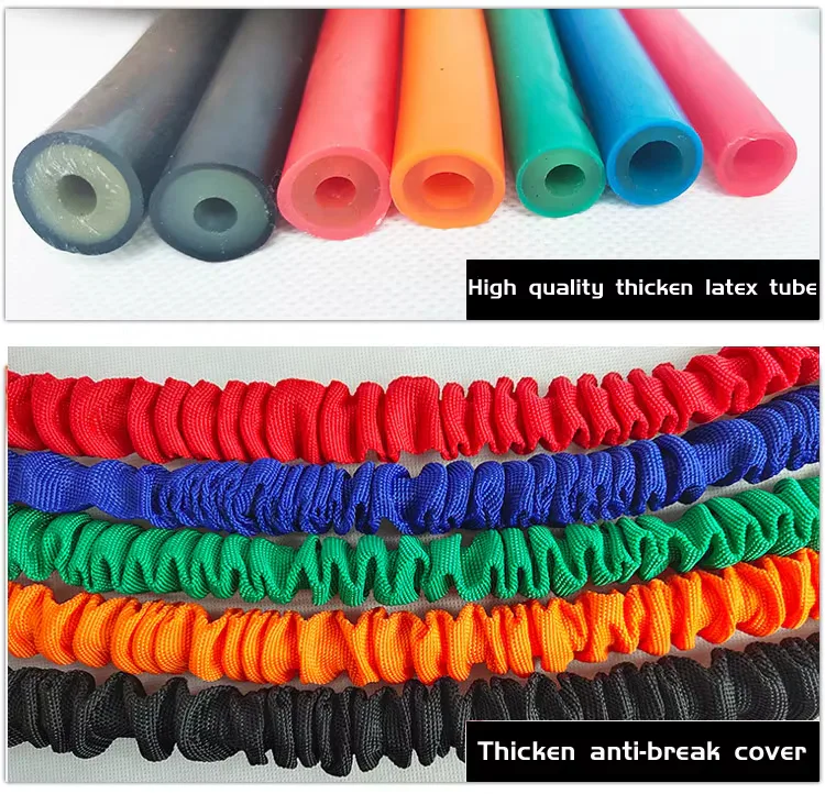 Thicken Latex Gym Rubber Pull Rope Resistance Band  — detail image 6