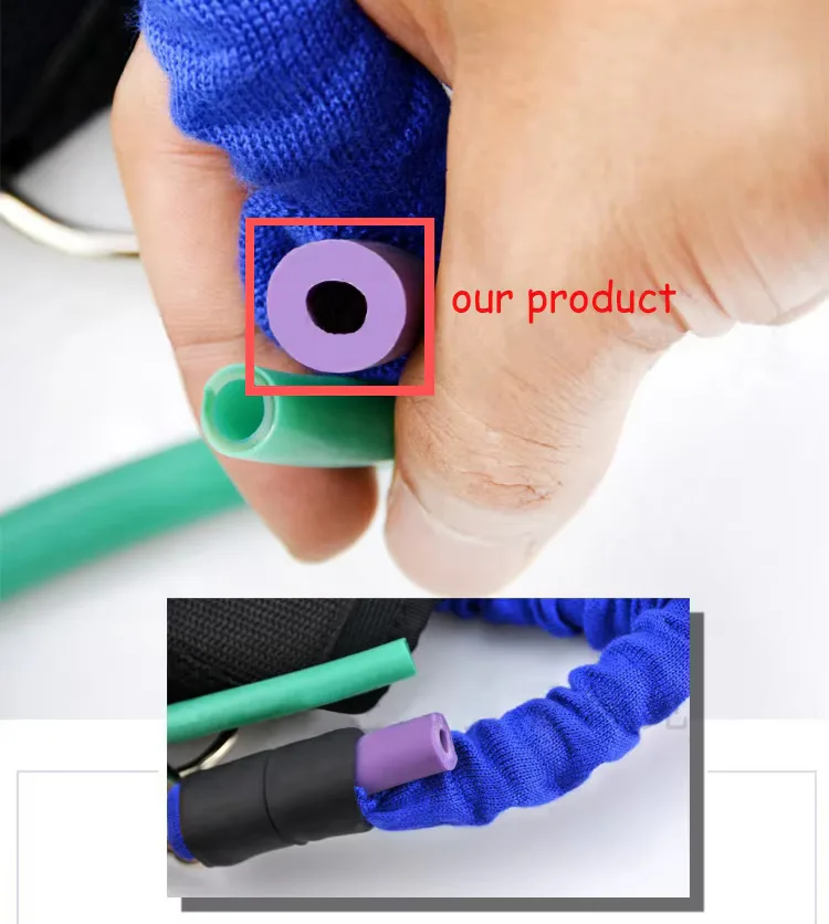 Thicken Latex Gym Rubber Pull Rope Resistance Band  — detail image 11
