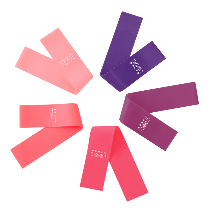 Latex Resistance Bands Purple series — detail image 4