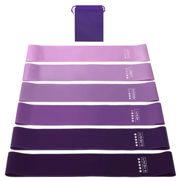 Purple 6 levels mini resistance bands — image 3