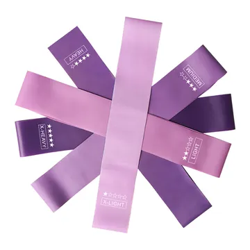 Purple 6 levels mini resistance bands — image 6