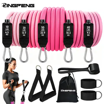 Resistance Bands Set Tension Pull Rope — image 1