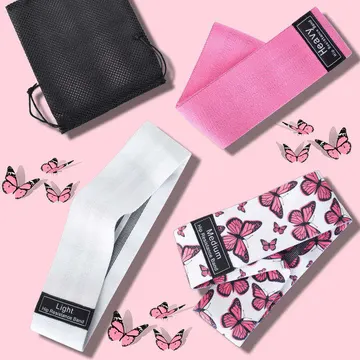 Cotton Cloth Fabric Sport Resistance Band — image 5