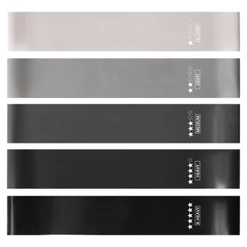 Grey 5 levels resistance bands — image 2