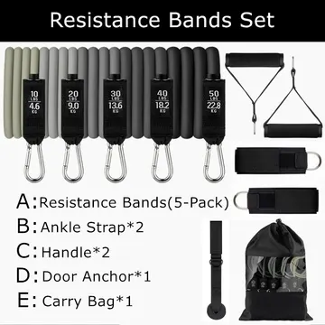 Pull Rope Fitness Band Set 11 Pcs — image 6