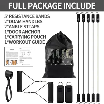 Pull Rope Fitness Band Set 11 Pcs — image 3
